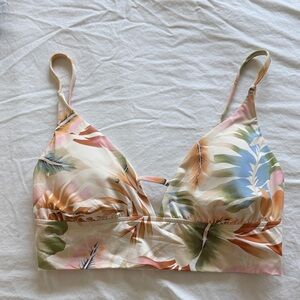 Billabong longline triangle bikini top